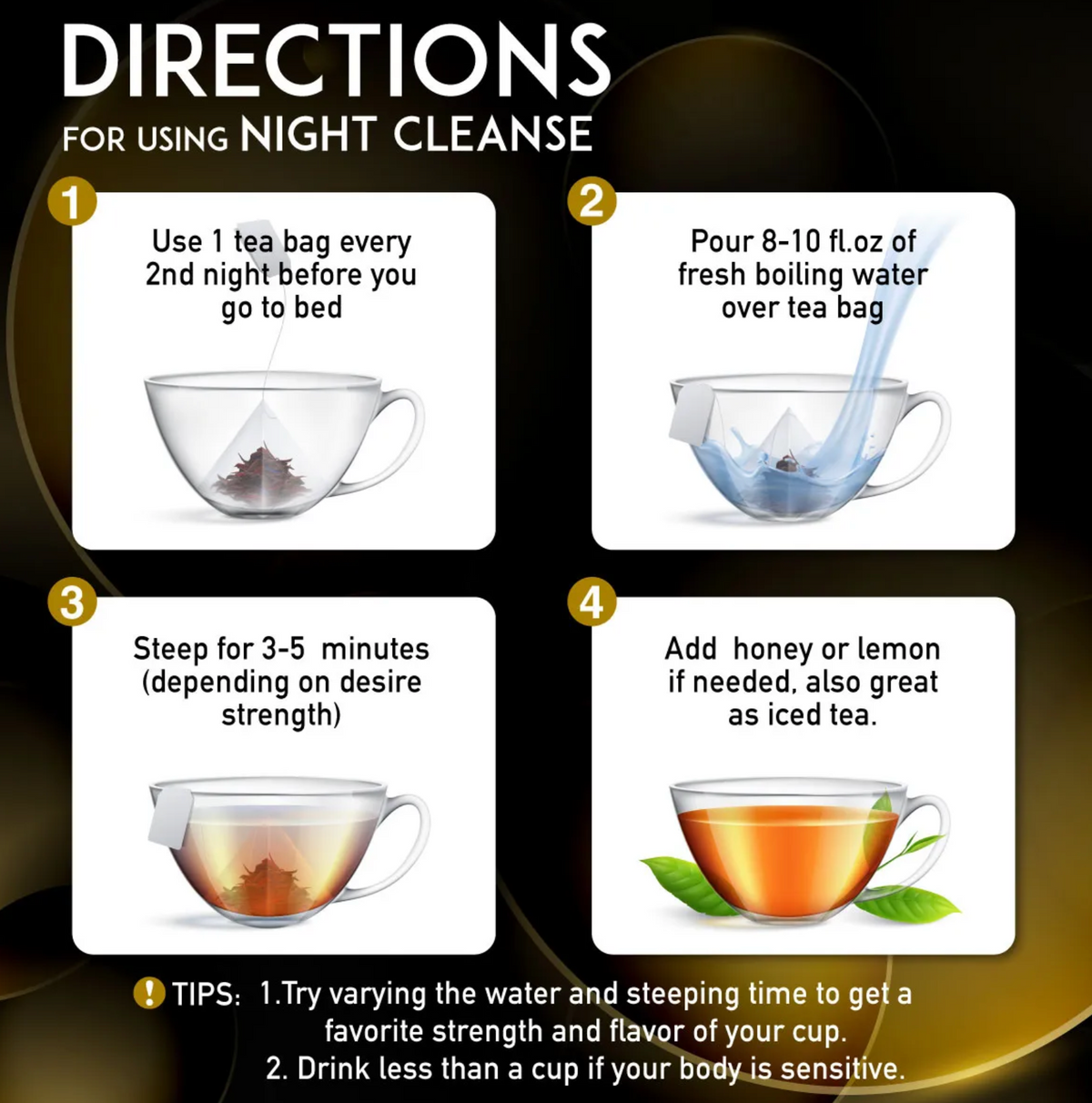 28-Day Detox Tea – Morning Boost + Night Cleanse