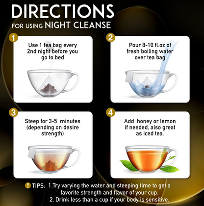 28-Day Detox Tea – Morning Boost + Night Cleanse